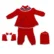 Anixa Kids 4 Piece Woolen Sweater Set red