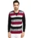 Anixa Men's Patterned Knitted Half Sweater Maroon -0