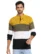 Anixa Men's Half Zip Sweater mustard -0