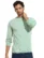 Anixa Men's Plain Full Sleeve Sweatshirt green -1