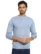 Anixa Men's Plain Full Sleeve Sweatshirt sky -1