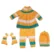 Anixa Kids 4 Piece Woolen Sweater Set orange