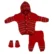 Anixa Kids 3 Piece Woolen Sweater Set maroon 1