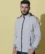 Anixa Men's Trendy Full Zip Jacket grey -1