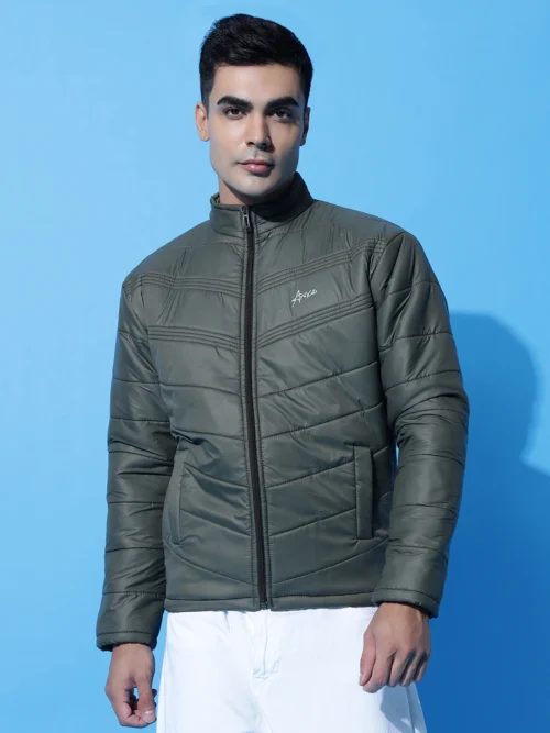 Anixa Men's Lining Jacket Olive -1
