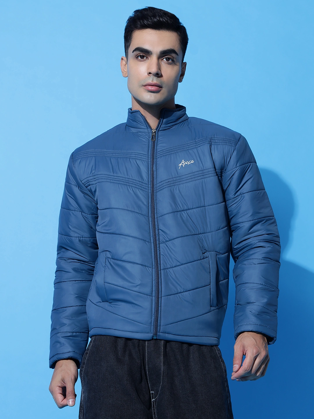 Anixa Men's Lining Jacket blue -1