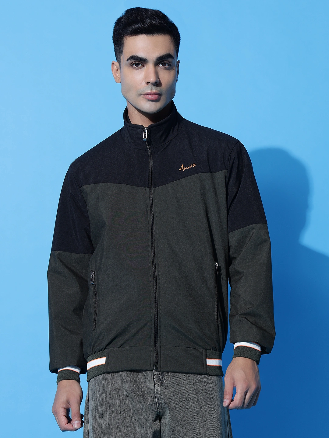 Anixa Men's Duo Windcheater Jacket black - 3