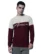 Anixa Men's Textured Round Neck Sweater Cream-2
