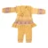 Anixa Girls 2 Piece Woolen Sweater Set Golden Yellow 1