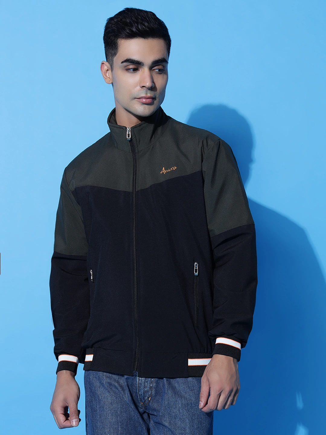 Anixa Men's Duo Windcheater Jacket olive - 3