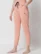 Anixa Women's Plain Cotton Pyjama PEACH-3