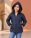Anixa Girls Moti Quilted Winter Jacket Navy -1