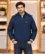 Anixa Men's Full Zip Jacket - Navy 1