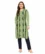 Anixa Women's Winter Woolen Button Kurti Light Green-1