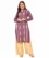Anixa Women's Winter Woolen Button Kurti Purpel-1
