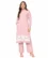 Anixa Women's Winter Woolen Box Printed Suit Light Pink-1