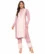 Anixa Women's Winter Woolen Diamond Printed Suit Light Pink-1