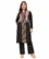 Anixa Women's Winter Woolen Patta Printed Suit Black-1