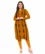 Anixa Women's Winter Woolen Button Kurti Mustard-1