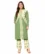 Anixa Women's Winter Woolen Tree Printed Suit Lightgreen-1