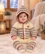 Anixa Kids 3 Piece Woolen Sweater Set - Dark Cream 1