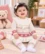 Anixa Girls 2 Piece Woolen Sweater Set White -1