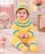Anixa Kids 4 Piece Heart Printed Woolen Sweater Set- Yellow 1