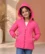 Anixa Girls Moti Quilted Winter Jacket Pink -1
