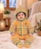 Anixa Kids 3 Piece Woolen Sweater Set - Dark Orange 1